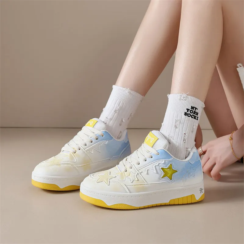 ROBINHOOD Wear resistant, Lightweight, Breathable, And Non slip. Low Top Skateboard Shoes Women's Box Included-19