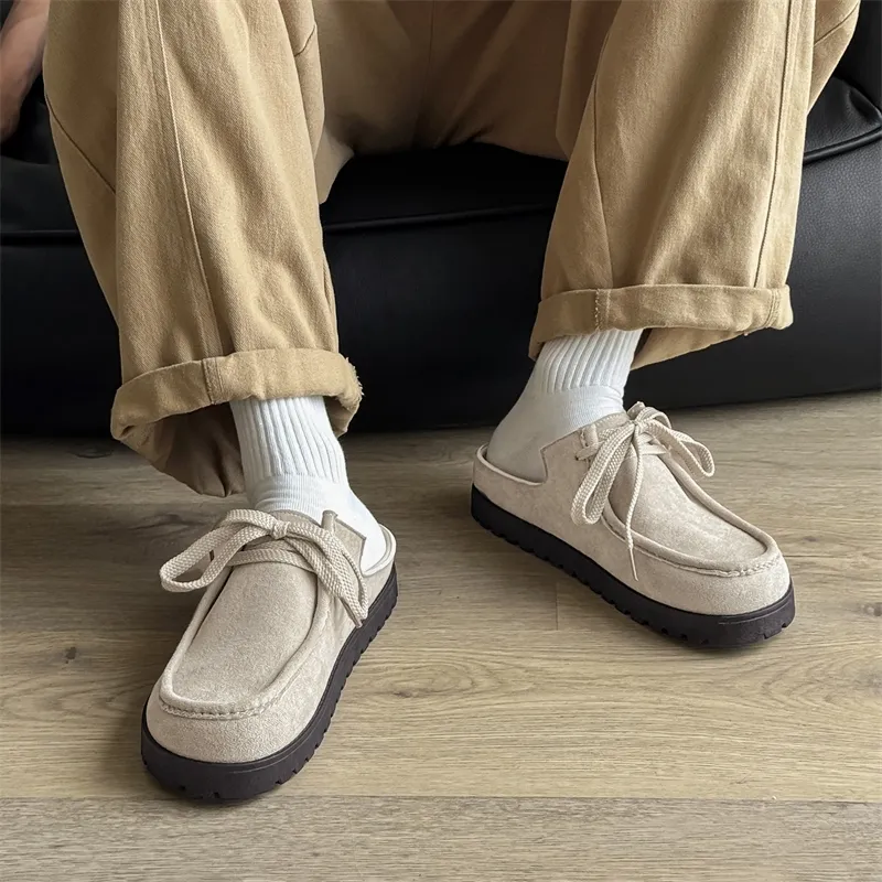 ROBINHOOD Odor Resistant Abrasion Resistant Slip Resistant Antibacterial Closed Toe Slippers Men's Box Included-18