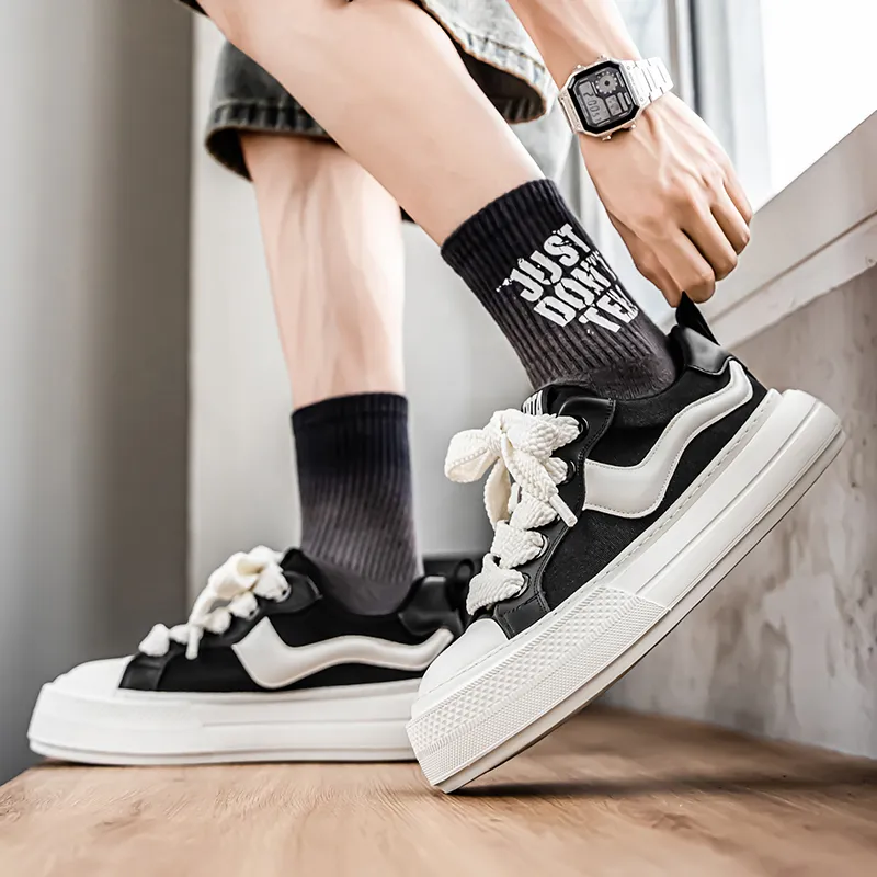 ROBINHOOD Slip Resistant, Abrasion Resistant, Lightweight, Breathable Low Top Skateboard Shoes Men's Box Included-4