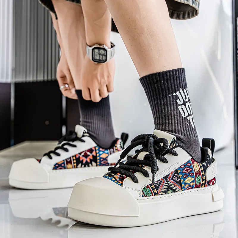 ROBINHOOD Slip Resistant, Abrasion Resistant, Lightweight, Breathable Low Top Skateboard Shoes Men's Box Included-4