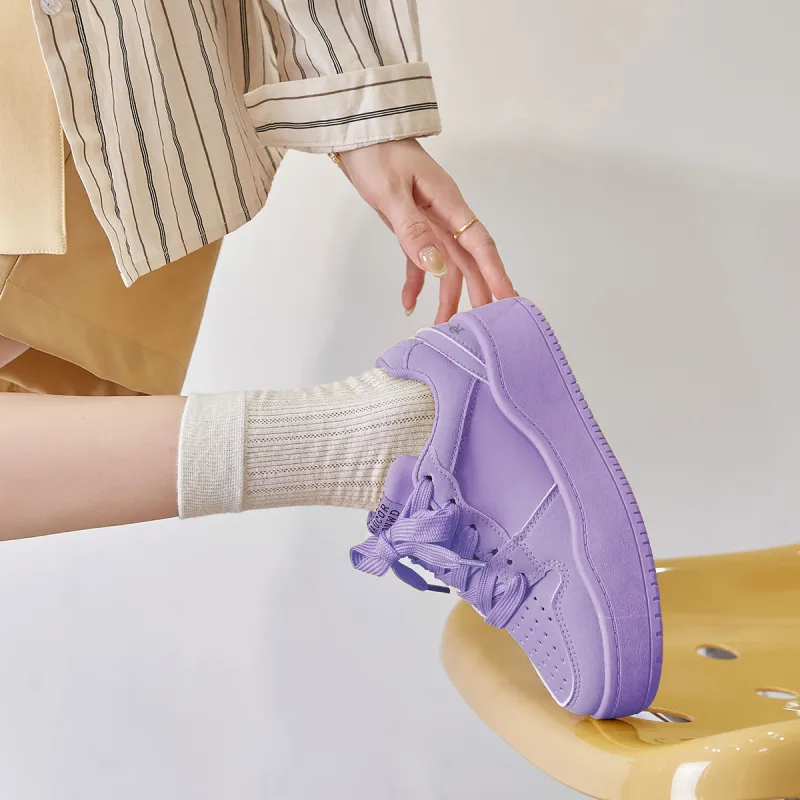 ROBINHOOD Slip Resistant, Abrasion Resistant, Lightweight, Breathable Low Top Skateboard Shoes Women's Box Included-8