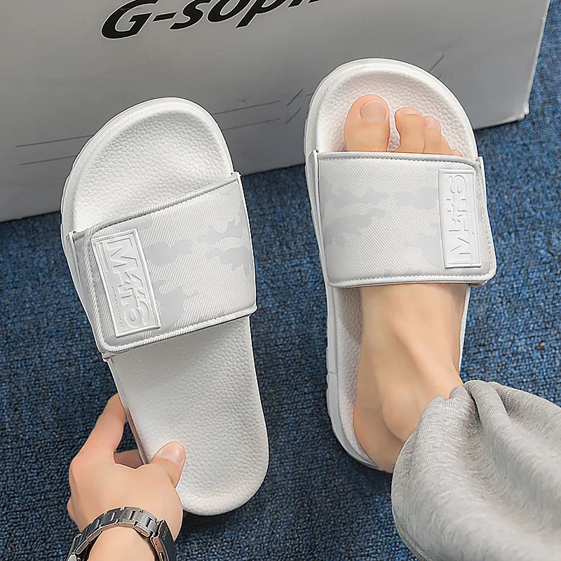 ROBINHOOD Quiet, Slip Resistant, Odor Resistant, Antibacterial Slide Slippers Men's Box Included-3