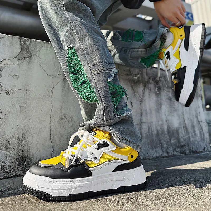ROBINHOOD Slip Resistant, Abrasion Resistant, Lightweight, Breathable Low Top Skateboard Shoes Men's Box Included-3