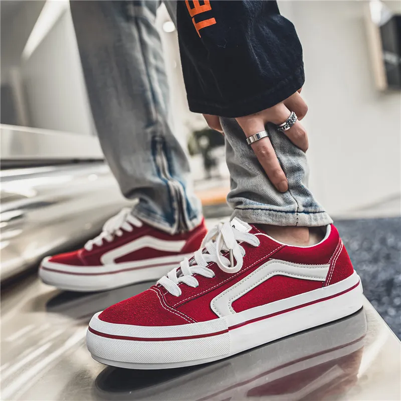 ROBINHOOD Wear resistant, Lightweight, Breathable, And Non slip. Low Top Canvas Shoes Men's Box Included-8