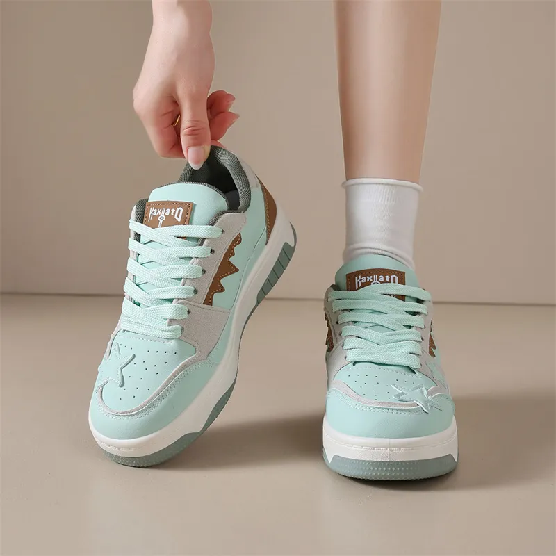 ROBINHOOD Wear resistant, Lightweight, Breathable, And Non slip. Low Top Skateboard Shoes Women's Box Included-9