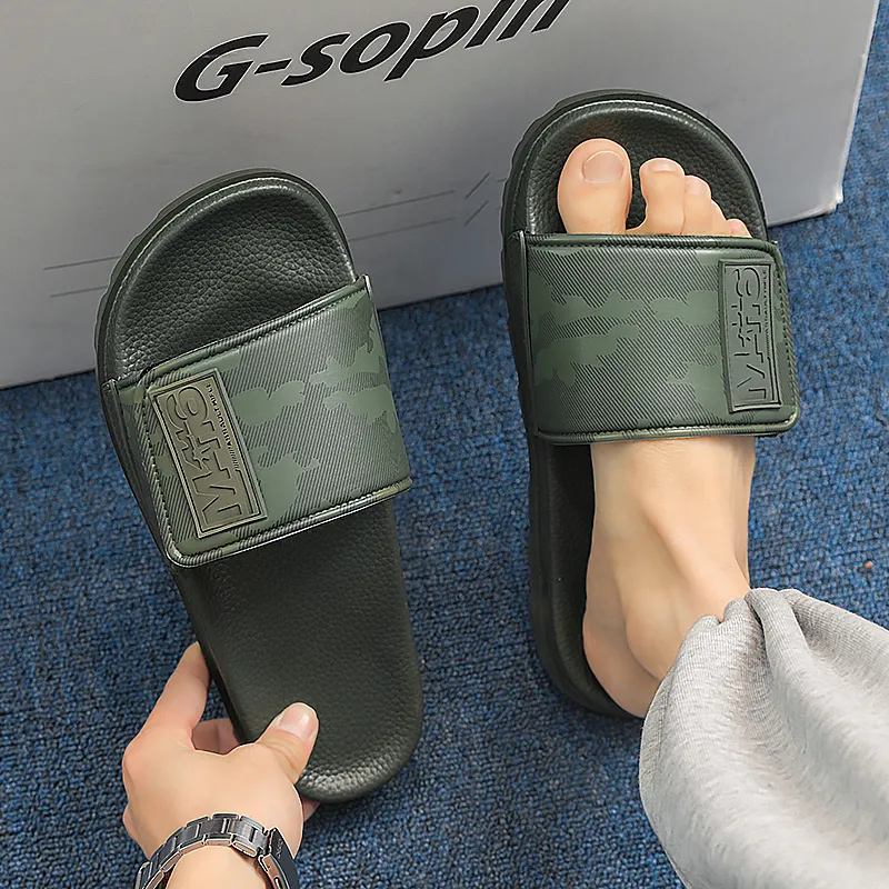 ROBINHOOD Quiet, Slip Resistant, Odor Resistant, Antibacterial Slide Slippers Men's Box Included-13