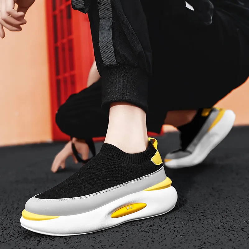 ROBINHOOD Slip Resistant, Abrasion Resistant, Breathable, Lightweight Low Top Casual Shoes Men's Box Included-4