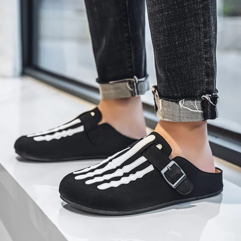 ROBINHOOD Odor Resistant Abrasion Resistant Slip Resistant Antibacterial Closed Toe Slippers Men's Box Included-3