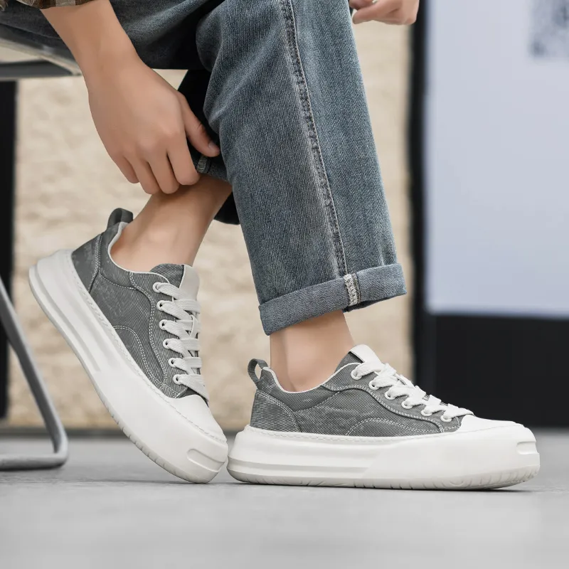 ROBINHOOD Slip Resistant, Abrasion Resistant, Breathable, Lightweight Low Top Canvas Shoes Men's Box Included-8