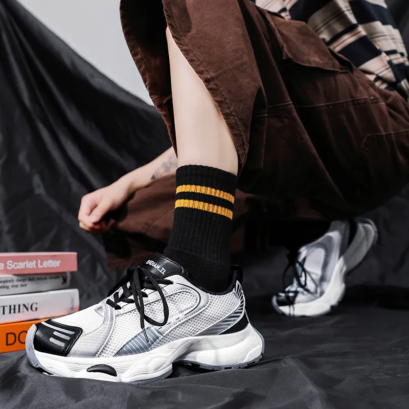 ROBINHOOD Slip Resistant, Abrasion Resistant, Breathable, Lightweight Low Top Casual Shoes Men's Box Included-3