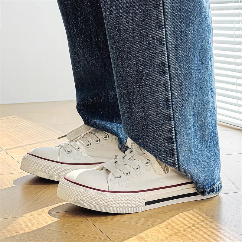ROBINHOOD Slip Resistant, Abrasion Resistant, Breathable, Lightweight Low Top Canvas Shoes Unisex Box Included-2