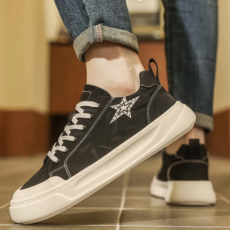 ROBINHOOD Wear resistant, Lightweight, Breathable, And Non slip. Low Top Skateboard Shoes Men's Box Included-3