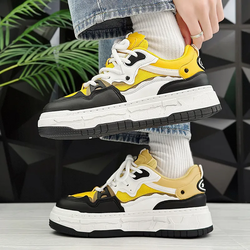 ROBINHOOD Slip Resistant, Abrasion Resistant, Lightweight, Breathable Low Top Skateboard Shoes Men's Box Included-2