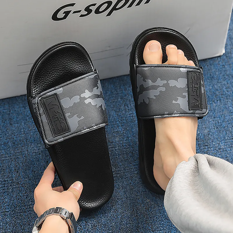 ROBINHOOD Quiet, Slip Resistant, Odor Resistant, Antibacterial Slide Slippers Men's Box Included-8