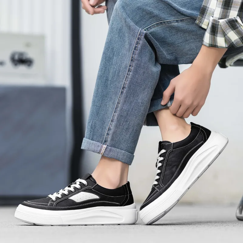 ROBINHOOD Slip Resistant, Abrasion Resistant, Lightweight, Breathable Low Top Skateboard Shoes Men's Box Included-3