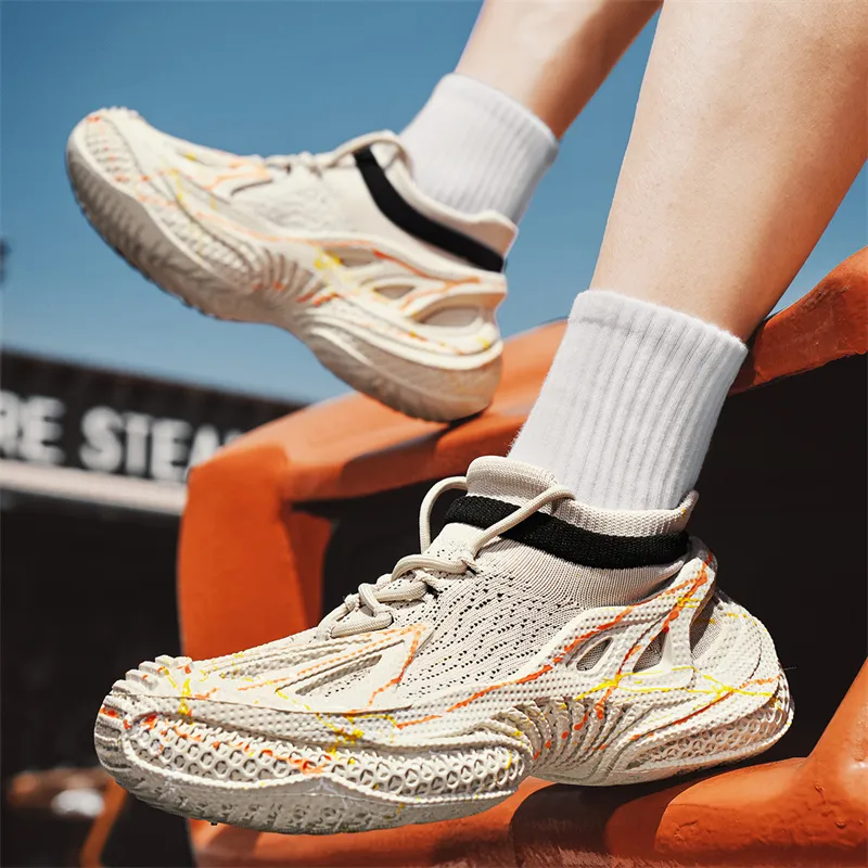 ROBINHOOD Slip Resistant, Abrasion Resistant, Breathable, Lightweight Low Top Casual Shoes Men's Box Included-14