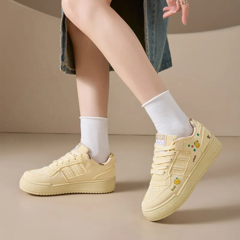 ROBINHOOD Slip Resistant, Abrasion Resistant, Lightweight, Breathable Low Top Skateboard Shoes Women's Box Included-3