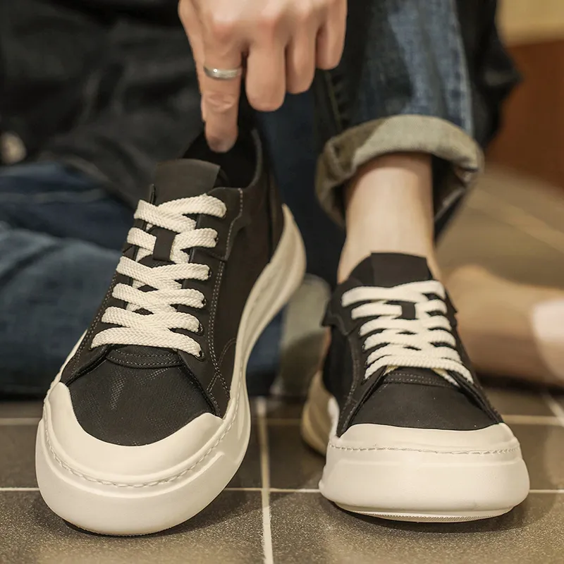 ROBINHOOD Wear resistant, Lightweight, Breathable, And Non slip. Low Top Skateboard Shoes Men's Box Included-4
