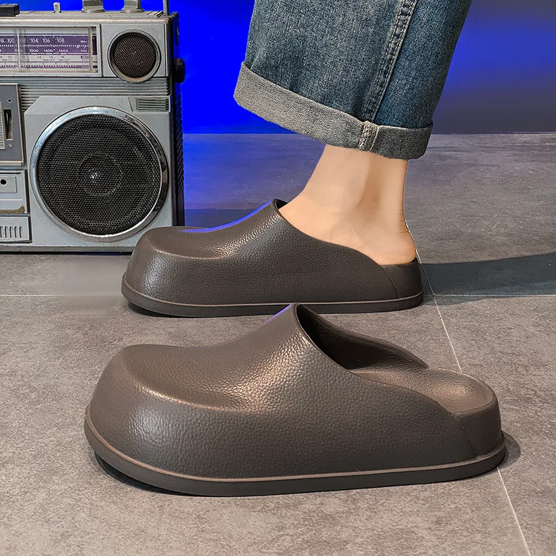 ROBINHOOD Odor Resistant Abrasion Resistant Slip Resistant Antibacterial Closed Toe Slippers Unisex Box Included-14
