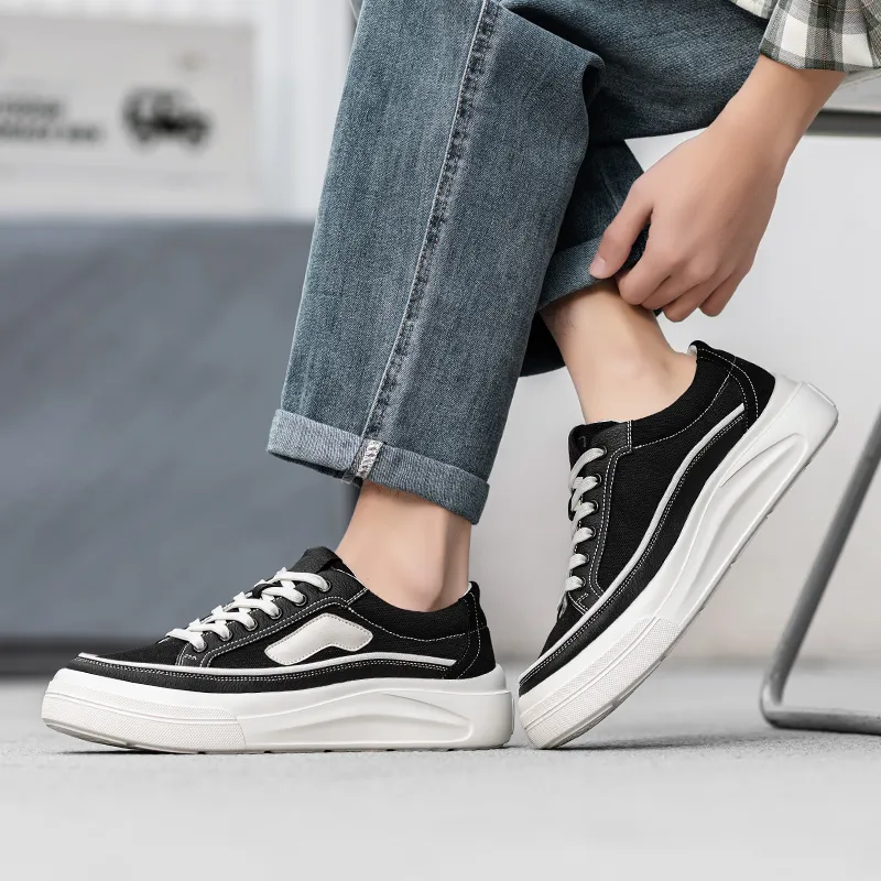 ROBINHOOD Slip Resistant, Abrasion Resistant, Lightweight, Breathable Low Top Skateboard Shoes Men's Box Included-4