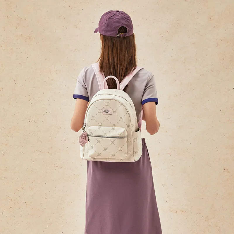 Dickies PU Backpack Regular Women's Cherry Blossom Pink/Rice Apricot Pink-16