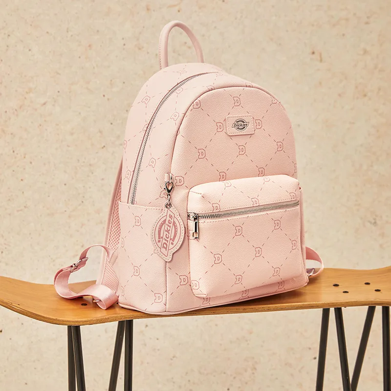 Dickies PU Backpack Regular Women's Cherry Blossom Pink/Rice Apricot Pink-12