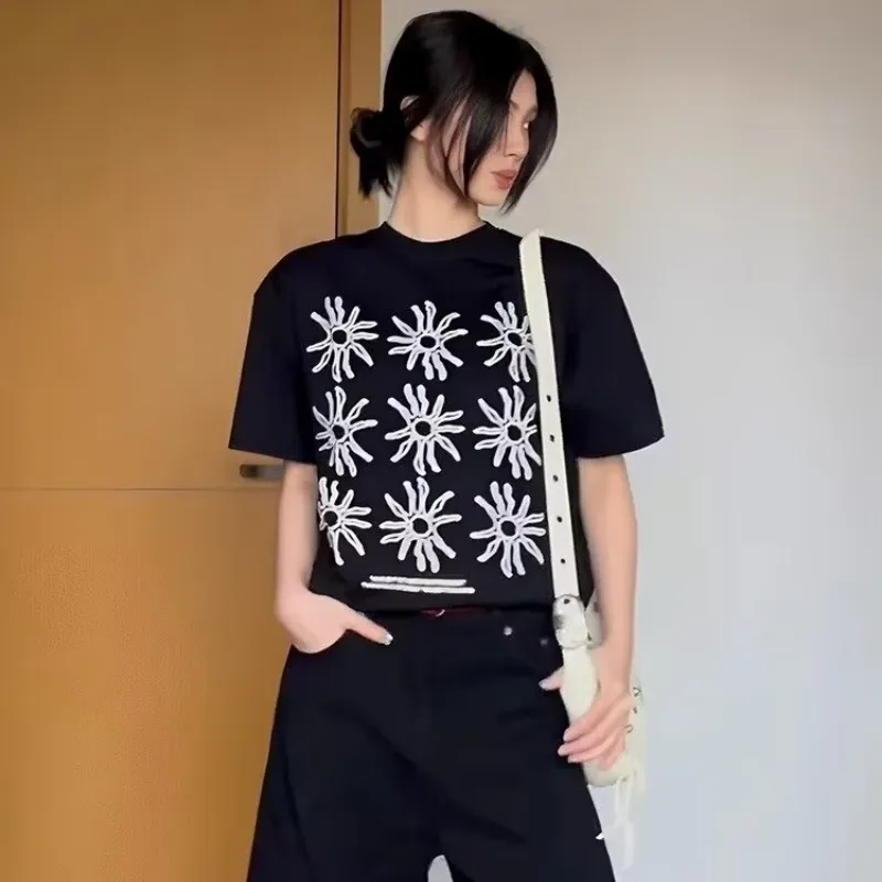 GOSNACE T Shirts Unisex Dark Night Black ♥-2