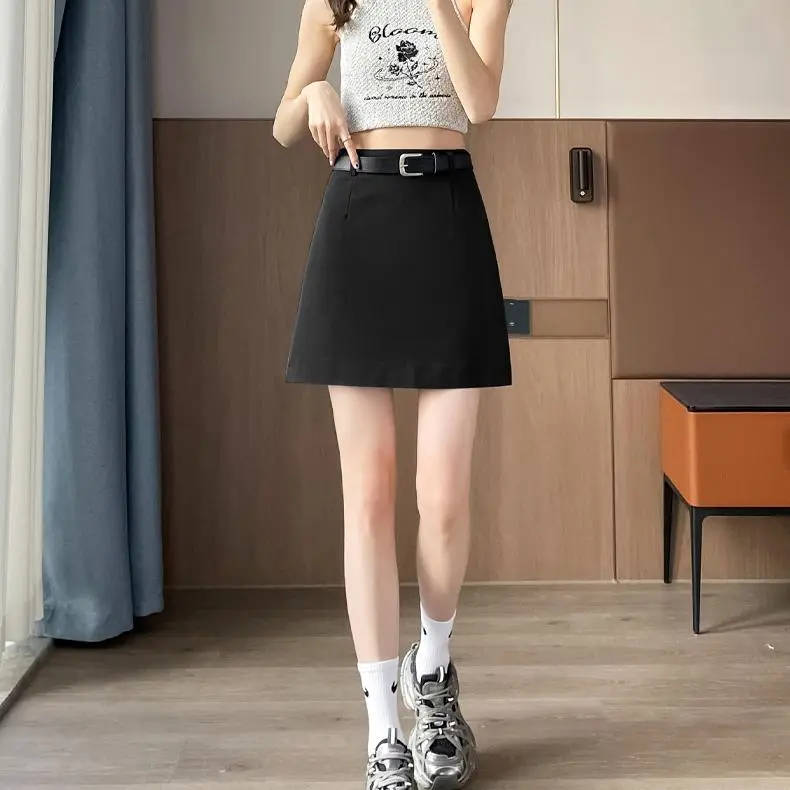 Mu Xiao Xin Casual Short Skirts Women's-8