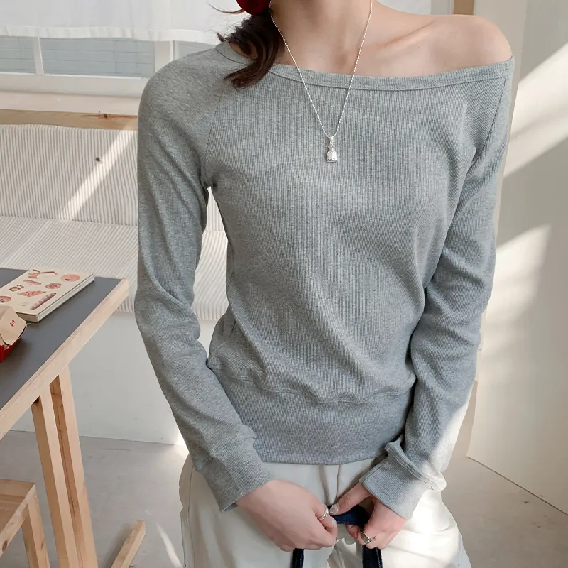 Mu Xiao Xin Raglan Sleeve T Shirt Women's-10