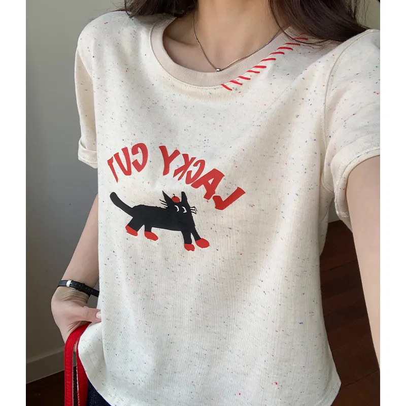 Mu Xiao Xin Regular T Shirt Women's-4