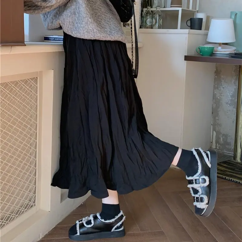 Mu Xiao Xin Casual Long Skirt Women's-10