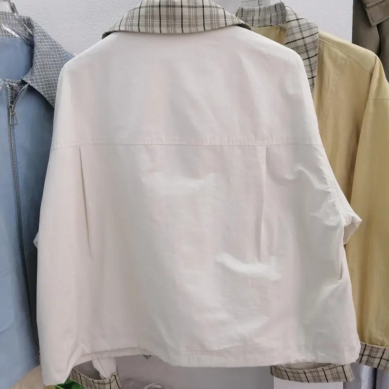 Mu Xiao Xin Cropped Coat Women's-7