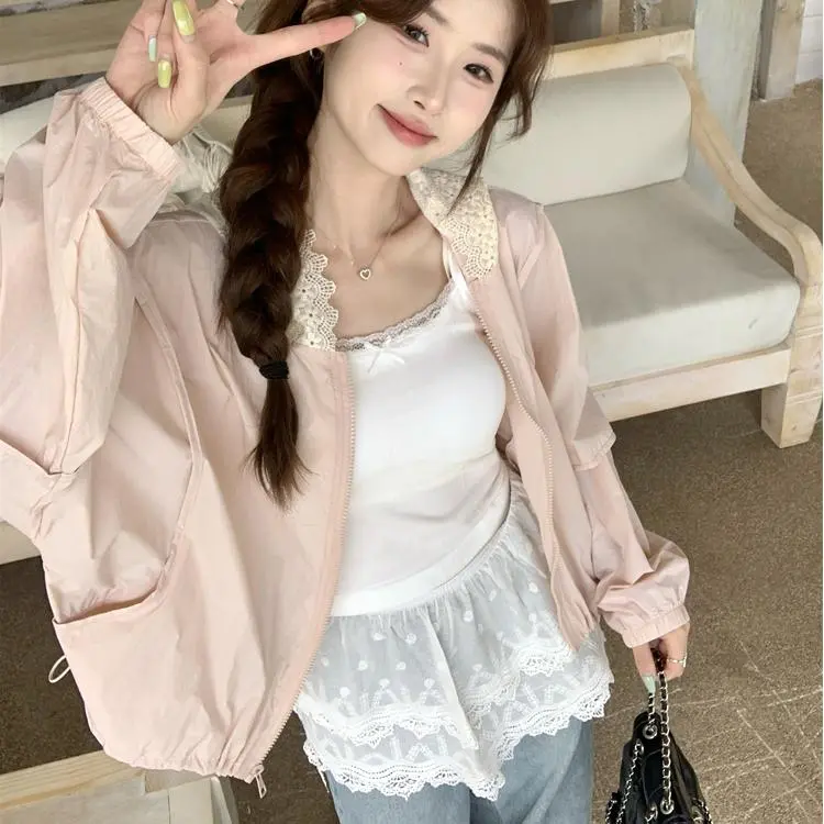 Mu Xiao Xin Cropped Coat Women's-9