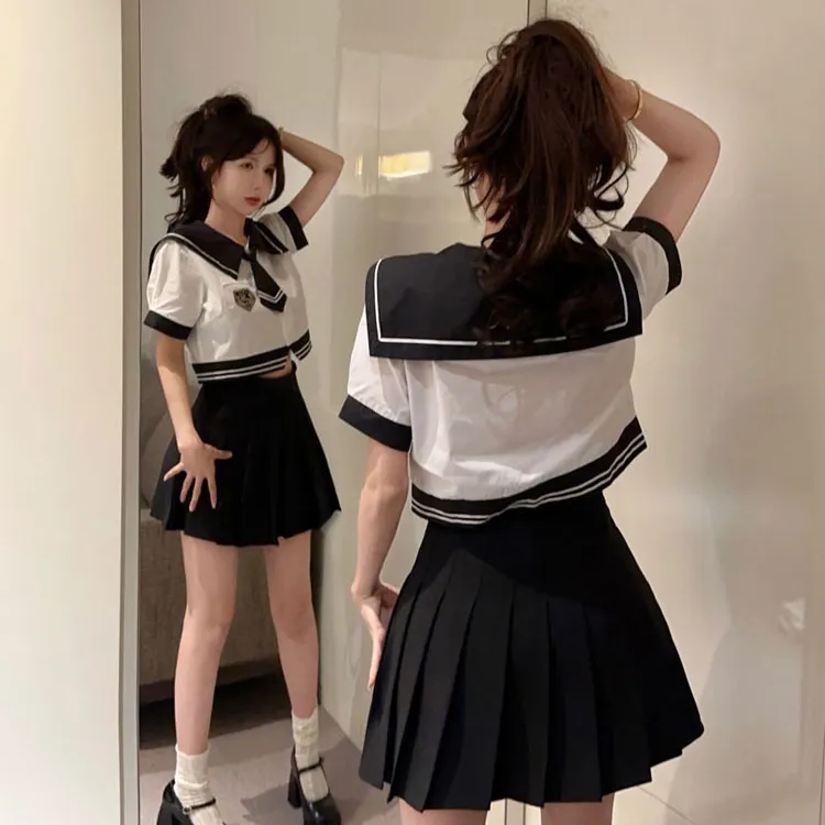 Mu Xiao Xin Two Piece Skirt Sets Women's-3