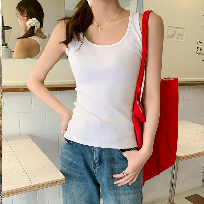 Mu Xiao Xin Tank Tops Women's-2