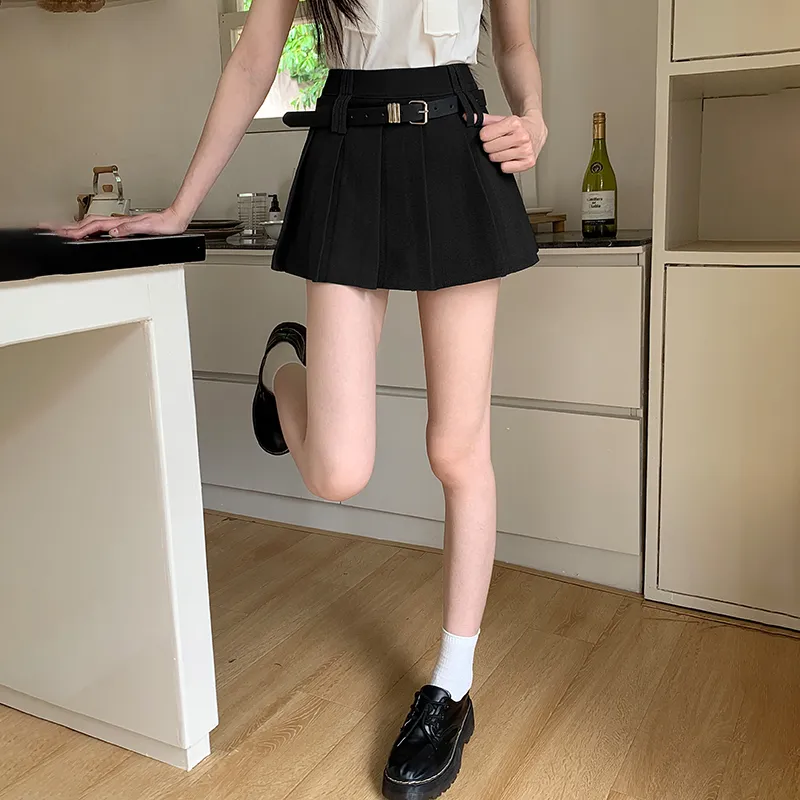 Mu Xiao Xin Casual Short Skirts Women's-8