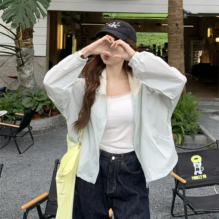 Mu Xiao Xin Cropped Coat Women's-14