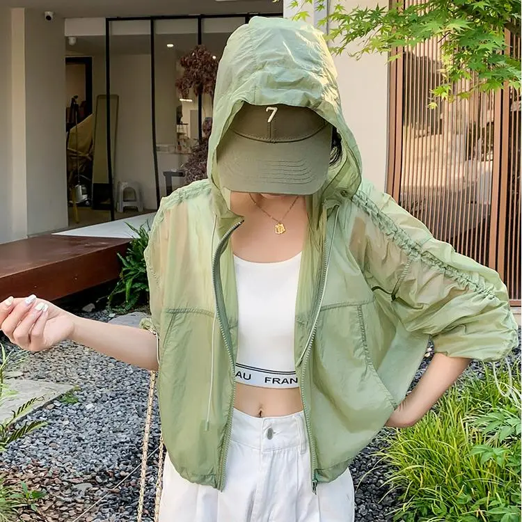 Mu Xiao Xin Cropped Coat Women's-16