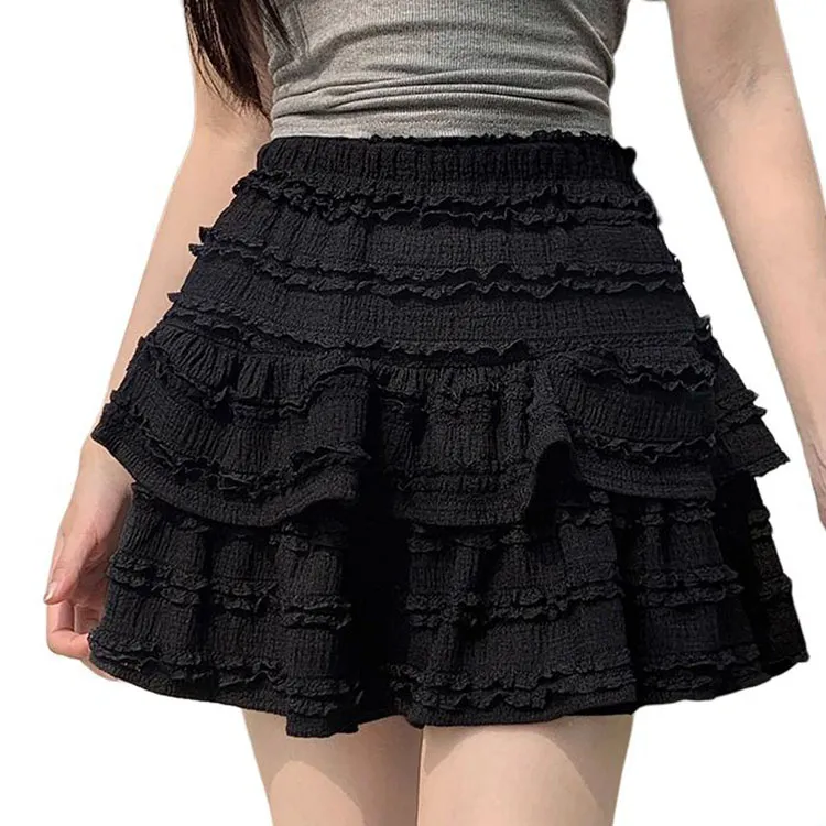 Mu Xiao Xin Casual Short Skirts Women's-6
