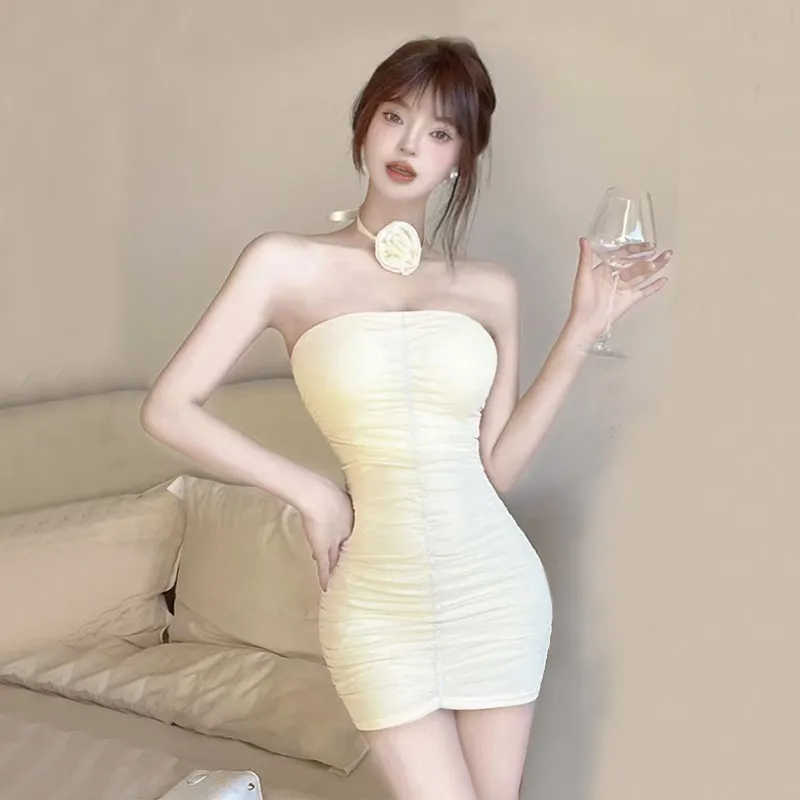 Mu Xiao Xin Sleeveless Dress Women's-5