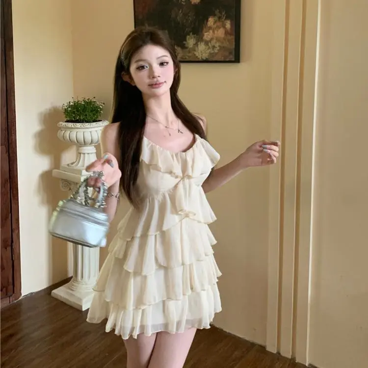Mu Xiao Xin Sleeveless Dress Women's-4