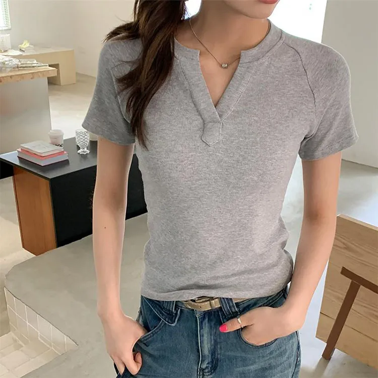 Mu Xiao Xin Raglan Sleeve T Shirt Women's-12