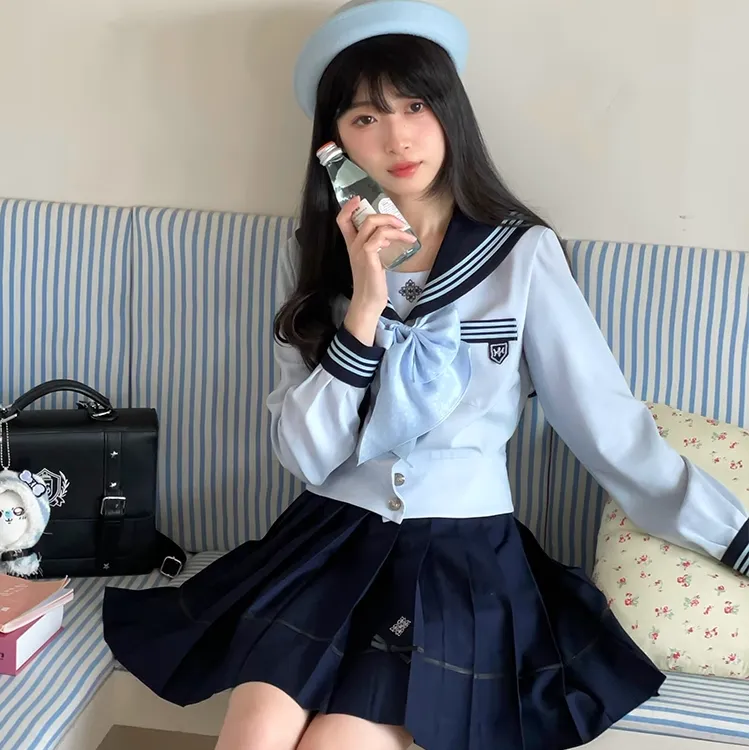 Mu Xiao Xin Two Piece Skirt Sets Women's-2