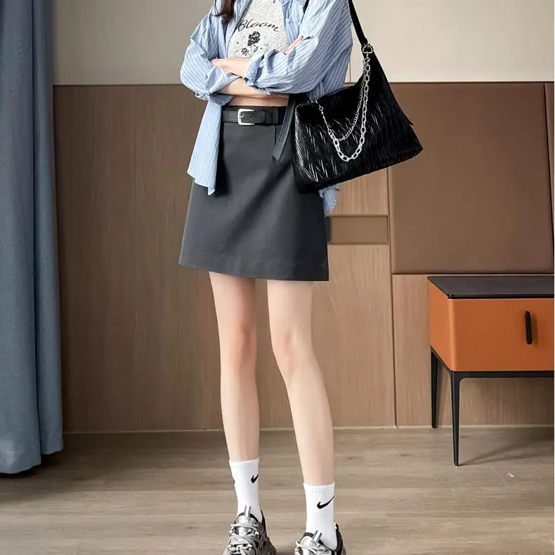 Mu Xiao Xin Casual Short Skirts Women's-2
