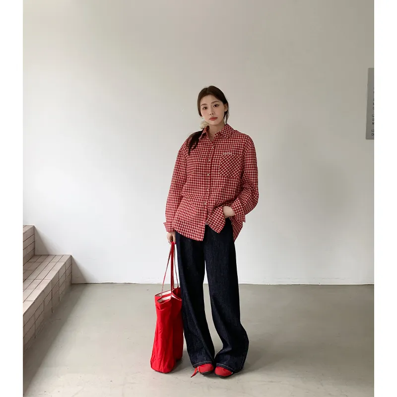 Mu Xiao Xin Cropped Coat Women's-5
