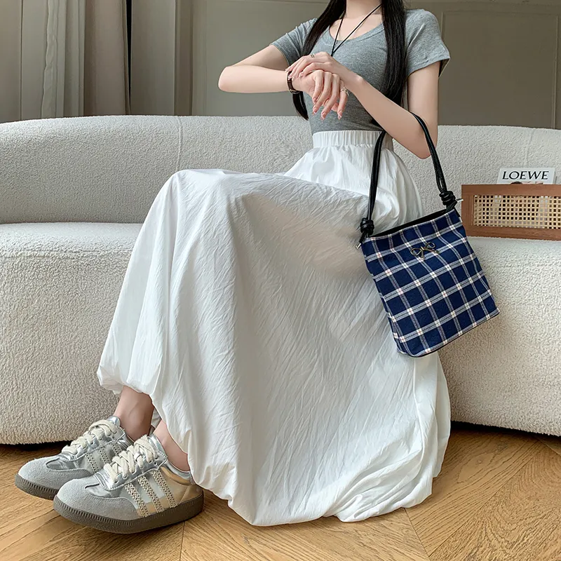 Mu Xiao Xin Casual Long Skirt Women's-4