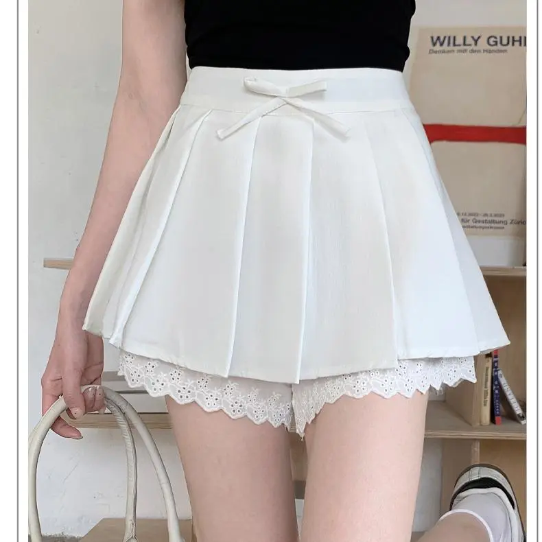 Mu Xiao Xin Casual Short Skirts Women's-2