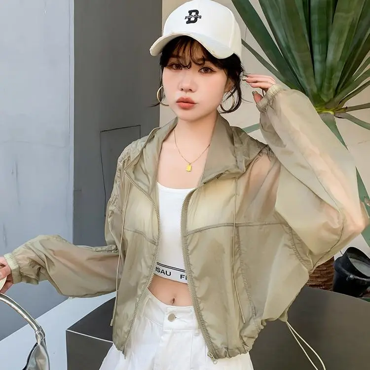 Mu Xiao Xin Cropped Coat Women's-12