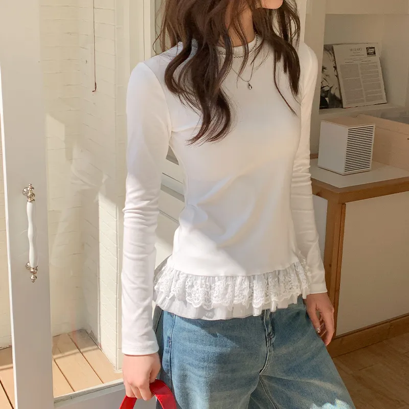 Mu Xiao Xin T Shirts Women's White-4