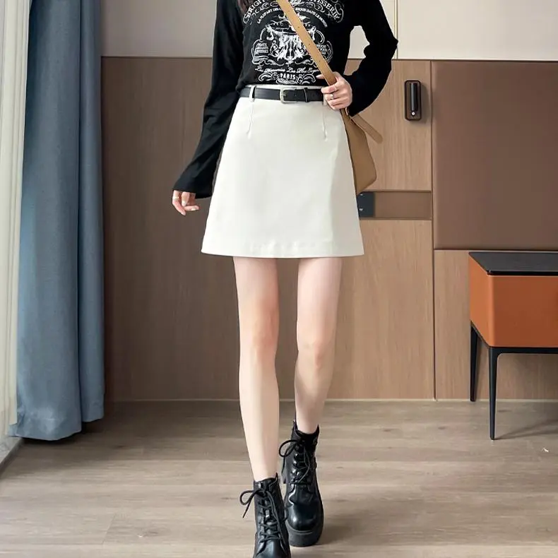 Mu Xiao Xin Casual Short Skirts Women's-13